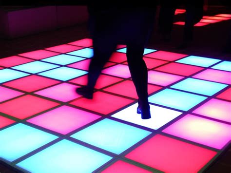 Interactive Dance Floor | Attention-grabbing Effects