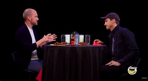 Ashton Kutcher Talks About "Punk'd" In "Hot Ones" Interview