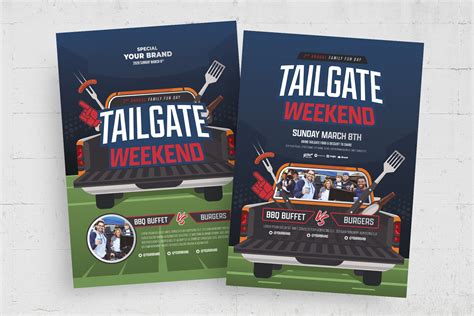 Tailgate Football Party Flyer [PSD, AI] - BrandPacks