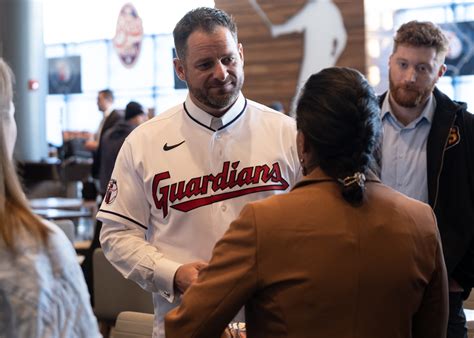 Cleveland Guardians Announce Club S 45th Manager Stephen Vogt Photos