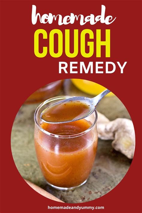 Kitchen Remedy Cough Syrup Homemade Yummy Artofit