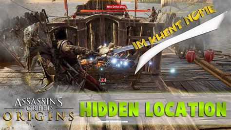 Assassins Creed Origins All Hidden Locations Of Im Khent Nome Assassins Creed Map Explore