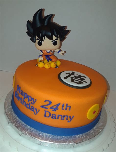 Goku Birthday Cake