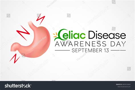 National Celiac Disease Awareness Day Observed Stock Vector Royalty