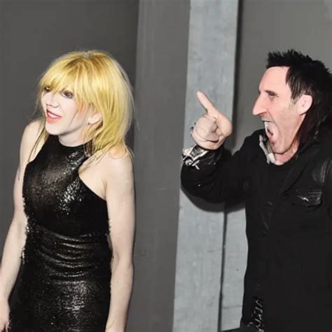 Photo Of Trent Reznor Pointing And Laughing At Stable Diffusion Openart