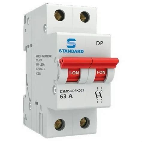 Schneider Double Pole Standard Mcb Isolator Rccb Rcbo Mcb Type Co V