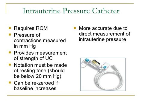 Intrauterine Pressure Catheter