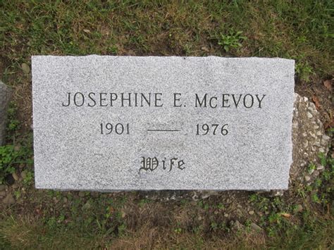 Josephine E Erne McEvoy 1901 1976 Find a Grave äreminne