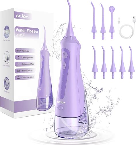 Sejoy Water Flossers Water Flosser For Teeth Cleaning Water Flosser