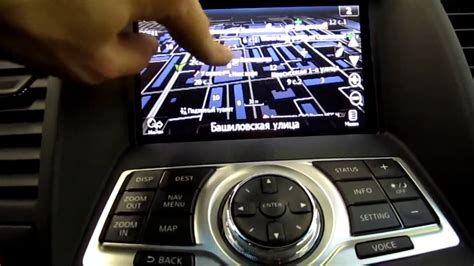 Nissan Teana - Русифицированная навигация с подгрузкой пробок на ...