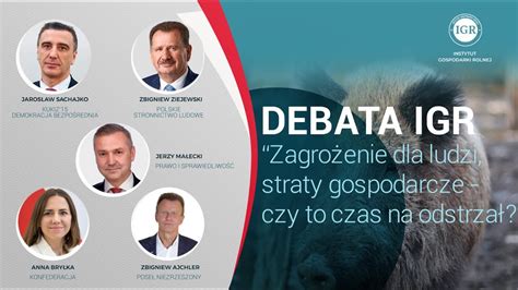 Zagrożenie dla ludzi straty gospodarcze czy to czas na odstrzał