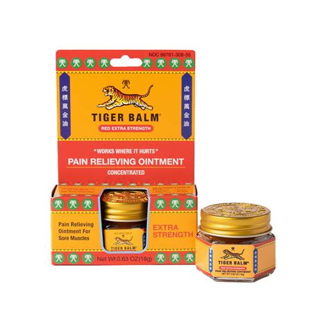 Tiger Balm Extra Strength Ointment Tiger Balm Us