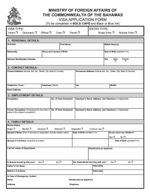 Application Form For Passport Fill Online Printable Fillable Blank