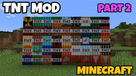 Minecraft Lucky TNT Mod Part 2 YouTube