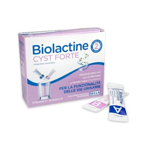 Biolactine Cyst Forte Bustine A Bustine B Integratore