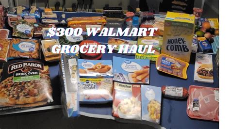 Walmart Grocery Haul Pantry Restock Groceryhaul