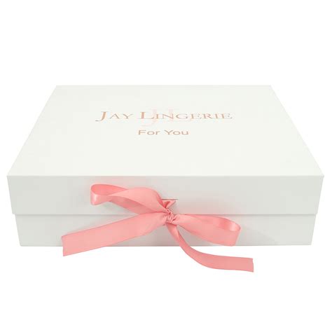 Walkin Wholesale Custom Rectangle Lingerie Gift Packaging Boxes Luxury Paper Box For Lingerie