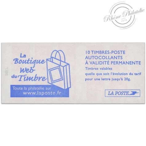 Carnet N C De Timbres Marianne Rouge Du Juillet