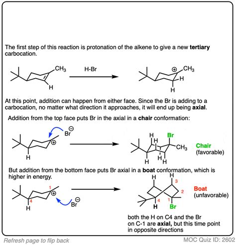 Hydrohalogenation Of Alkenes And Markovnikovs Rule Master Organic Chemistry