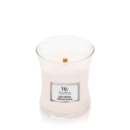 Woodwick Sheer Tuberose Mini Candle Top Tuincentrum