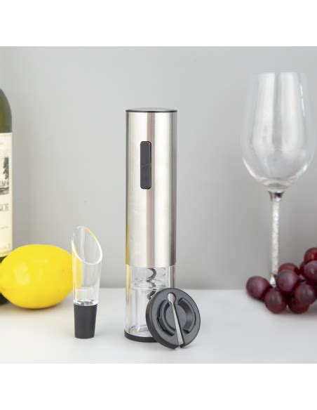 Apribottiglie Elettrico A Batterie Cavatappi Automatico Set Da Vino In