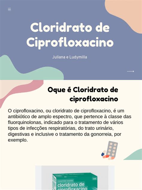 Ciprofloxacino Quando Começa A Fazer Efeito - Uso e Indicações do Ciprofloxacino | PDF | Infecção do trato urinário ...