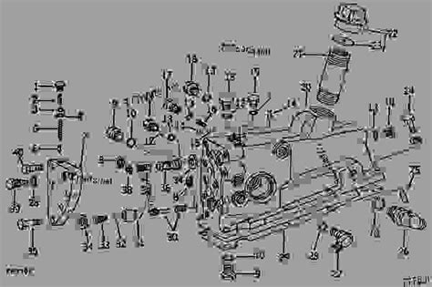 Rockshaft Control Valve Housing [03d05] Tractor John Deere 4020 Tractor 4020 S N