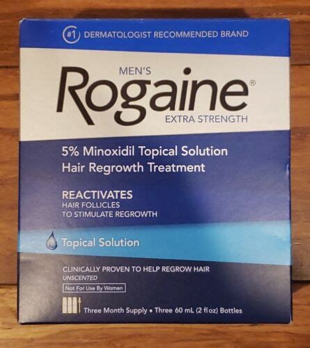 Rogaine Mens Extra Strength 5 Minoxidil Topical Chile Ubuy