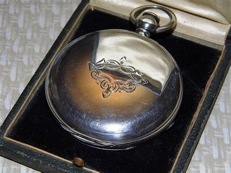 Vintage American Watch Company Pocket Watch Hunting Case Key Wound