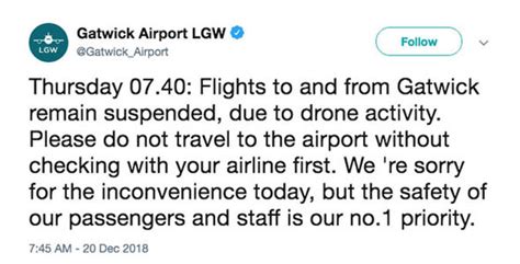 Gatwick Airport Flights Cancelled What Flights Are Cancelled Has