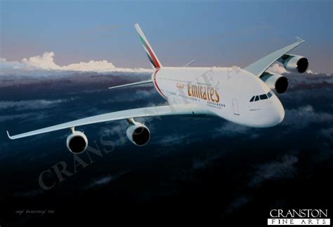 Emirates Airbus A380 By Ivan Berryman