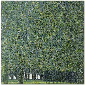 Gustav Klimt The Park Art Print | CANVASTAR