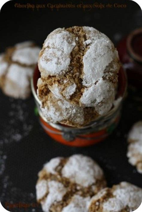 Recette Ghoriba Cacahu Tes Noix De Coco G Receita Bolachas