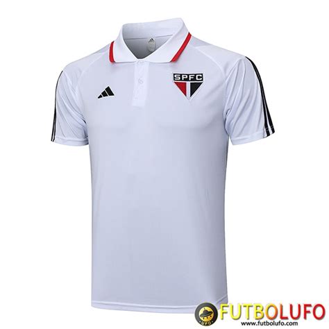 Tienda De Camiseta Polo Sao Paulo Fc Blanco