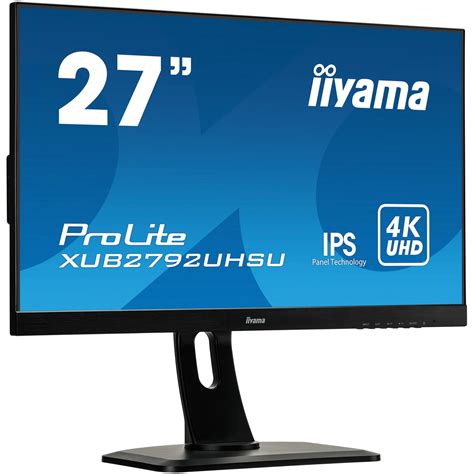 Iiyama Prolite Monitor 27 Led Ips 4k Uhd Displayport Fekete Emaghu