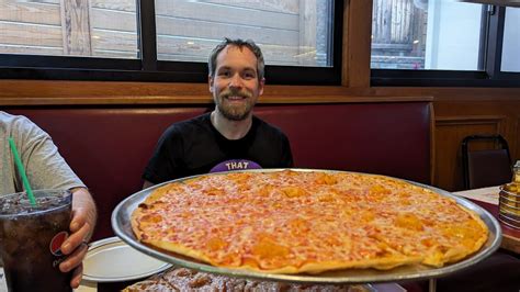 Pete And Elda S Xxl Pizza Eating Challenge Neptune Nj First