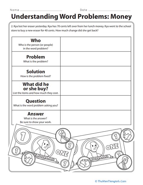 Understanding Word Problems Money Thư Viện Tiếng Anh