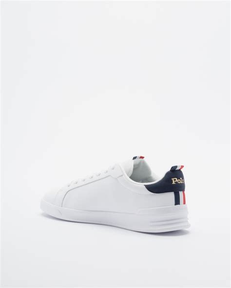 Sapatilhas Brancas Polo Ralph Lauren Heritage Court Ii Branco