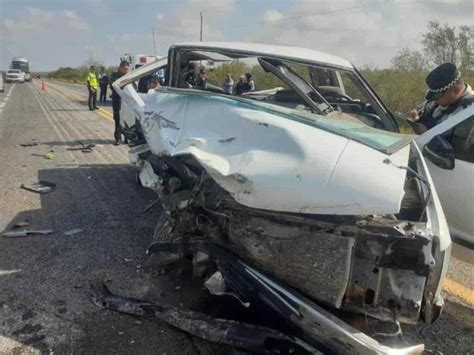 Fuerte Encontronazo En Carretera Federal Rayones Soto La Marina