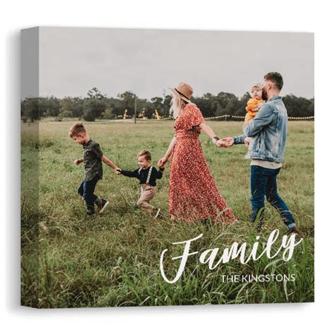 Family Photo Canvas | Canvas Print | FOREVER.com