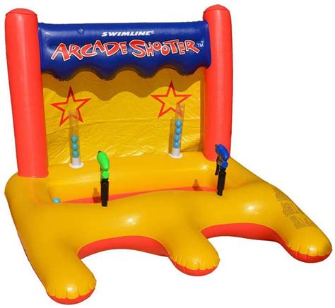 Swimline Dual Arcade Shooter Inflatable Swimming Pool Toy Macy S Inflatable Pool Toys