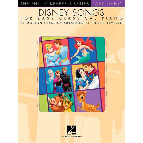 Hal Leonard Disney Songs for Easy Classical Piano - Easy Piano - Phillip Keveren Series | Guitar ...