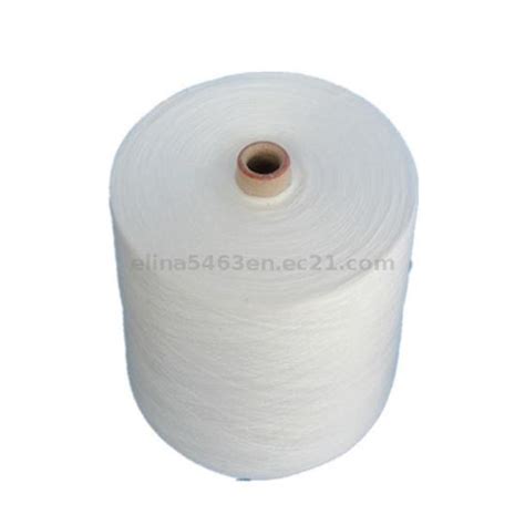 High Tenacity Raw White 100 Spun Polyester Yarn On Paper Cone With