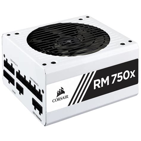 Fuente De Poder Corsair RM750X WHITE 80 Plus Gold Full Modular