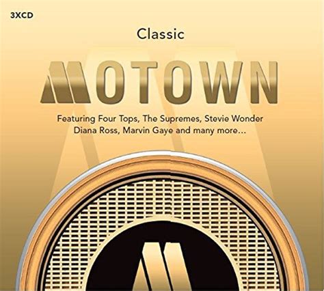 Classic Motown Various Artists 3x Cd Set Spectrum