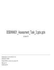 BSBINN601 Assessment Task 3 Pptx Pptx Pdf BSBINN601 Assessment Task 3