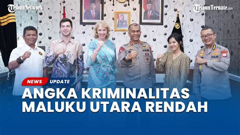 Pererat Silaturahmi Kapolda Maluku Utara Terima Kunjungan Konsulat