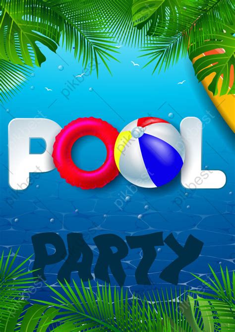 Elementos Pool Party Png