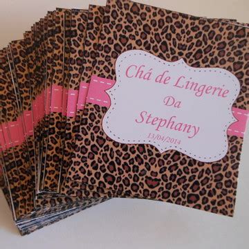 Adesivo Cha De Lingerie Oncinha Grande Elo7