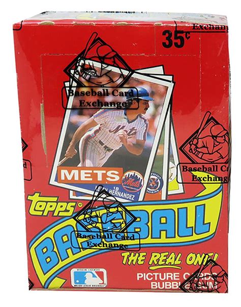 Topps Baseball Wax Box Bbce Pristine Auction